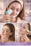 2-Piece Skin Care Set – Manual Facial Cleansing Brush and Jade Skin Massage Tool - 4