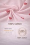 Single Heart Patterned Duvet Cover Set Fitted Sheet Piece Soft-Textured Breathable Duvet Cover Set - 4