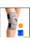 Quanzhou Medical Knee Brace for Meniscus Patella Ligament Supported Knee Brace with Thermogel 1 Piece / Gray - 5