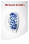 360 Optic White Whitening Toothbrush with White Teeth and Cheek Cleaner 1+1Oral Care Oral Hygiene - 2