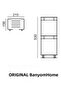 Clk Stainless Brass 3-Piece Lidya Shampoo Dispenser Bathroom Shelf Chrome Color - 3
