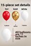 Premium Black White Gold Balloon Set – Birthday & Opening Concept - 2