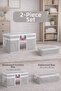 Pillow & Clothing Storage Bag & Clothing Storage Organizing Printed Storage Bag Set