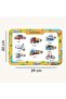 Wooden Vehicles-1, Turkish Educational and Instructional Puzzle - 4