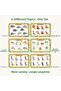 Wooden Turkish 6-Piece Mega Set, Educational - Instructional Puzzle Set2 - 8