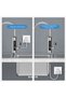 3000W Electric Kitchen Stainless Steel Water Heater Faucet Hot -Cold Instant Heating - 3