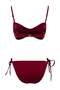 Vişne Kaplı Aksesuar Klora&Suya Dayanıklı Uzun Ömürlü LYCRA® XTRA LIFE Bikini Takımı TBESS26BT00020 - 7