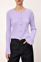 Wardrobe Essentials Lila İspanyol Kol Triko Hırka TWOAW26HI00268 - 3