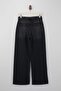 Siyah DÖKÜMLÜ Normal Bel %100 Pamuk Uzun Boy Wide Leg Jeans TWOSS26JE00129 - 6