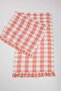 Set of 2 100% Cotton Ruffled Kitchen Towels 40X66 cm - 7