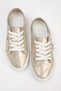 Gold Laced Flat Sole Unisex Sports Shoes Takss25Sn00039