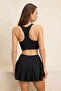 Siyah Bralette Süper Yüksek Bel Bikini Takımı TBESS26BT00006 - 4