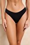 Siyah Normal Bel Brazilian Basic Bikini Altı TBESS26BA00007 - 3