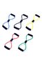 Resistance Rubber Band with Sponge Handle Pilates Exercise Body Shaping Resistance Rubber Band - 4