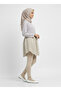 Large Size Mink Skin Quality Crepe Fabric Innerwear Restoring Shape Lengthening Skirt Elastic Flexible Front Slit - 4