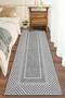 Digital Non-Slip Washable Modern Framed Geometric Living Room Carpet Kitchen Rug Runner Home Decor - 2