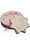 Ramadan Decor, Ottoman Vav Written 5,9cm Star Hanger Silicone Mold K-234, Scented Stone Plaster Mold - 4