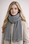 Scarf Women's Soft - Checkered Winter Plaid Shoulder Shawl - 5