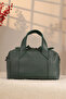 Green Color Genuine Leather Bag - Shoulder Strap and Handbag, Everyday and Special Occasions - 2
