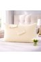Light Cream Colored Cotton Ranforce Fabric Pillowcase (2 Pcs)