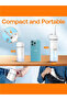 P1 Mini Portable Water Flosser, Cordless, IPX7 for Braces (White) - 3