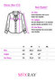 4725 Women's Gathered Sleeve Ruffled Muslin Shirt Black - 8