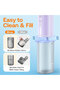 P1 Mini Portable Water Flosser, Cordless, IPX7 for Braces (Purple) - 3