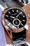 Men's Wristwatch (Bk)3 Atm Waterproof Black Color Steel Band Cbk630 - 4