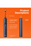 BV S3 Sonic Electric Toothbrush, Pressure Sensor, 8 Heads (Blue) - 3