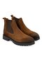 Liviare Tan Men's Suede Boots