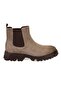 Everet Mink Men's Elastic Leather Chelsea Boots - 2