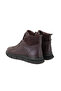 Axel Brown Men's Zippered Leather Boots - 5