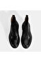 Men's black lace-up leather boot - 7