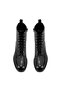 Etira Black Women's Leather Boots - 6