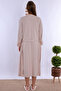 Breastfeeding Featured Cotton Maternity Set 4 Pieces Effortt - Beige - 3
