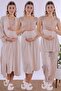 Breastfeeding Featured Cotton Maternity Set 4 Pieces Effortt - Beige