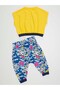 Heart to Heart Girl's Crop Top Capri Shorts Set - 4