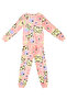 Floral Cat Girl Tracksuit Set - 3