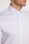Slim Fit Long Sleeve 100% Cotton Satin Premium Men's White Shirt - 4