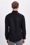 Slim Fit Long Sleeve Buttoned Collar Cotton Easy-Iron Plain Men's Shirt - 7