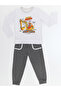 Yellow Digger Boy's T-shirt Trousers Set - 3