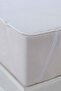 Micro Water Liquid Proof Rubberized Mattresses Single & Double Mattress Protector White Colored Mattress Mat - 6
