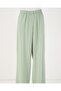 Women's Lace-Up Front Tunic Pants Double Set 6744 - Mint - 7