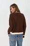 My Fashion Crew Neck Stripe Detailed Knitwear Sweater - 3