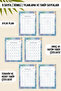 Ramadan Agenda, Fasting, Hatim, Teravih, Daily and Monthly Planner, Hard Thick Cover, Dated - 3