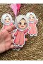 Special Design Figured and Tasseled Islamic Girl Bookmark