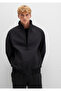 Stand Collar Black Jacket Regular Fit / Regular Fit 0110390 -900 - 2