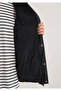 Stand Collar Black Coat Loose Fit / Loose Comfortable Fit 0110474 -900 - 8