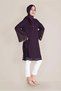 Tuly Trumpet Sleeve Chiffon Tunic 40537