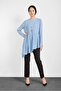 Asymetric Cut Volan Tunic 4864 - 2